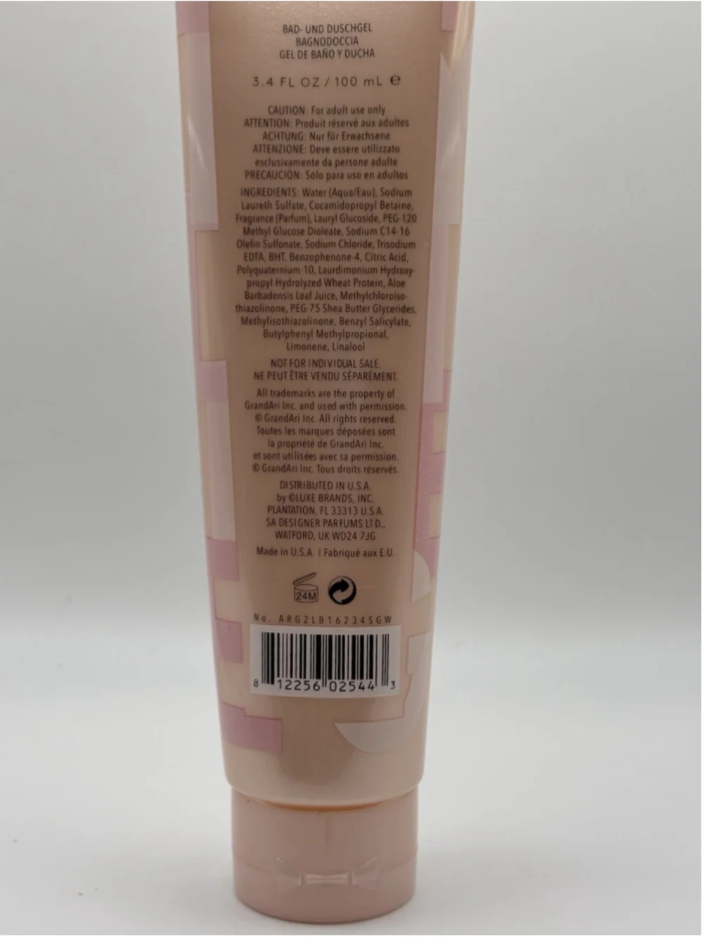 Ariana Grande Sweet Like Candy Bath & Shower Gel 3.4 Oz 100 mL Full Size NEW